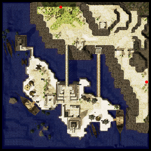 Pharos Lighthouse minimap