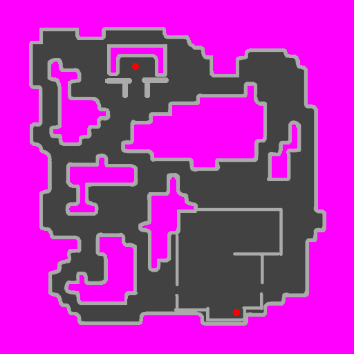 Geffen Dungeon B2F minimap