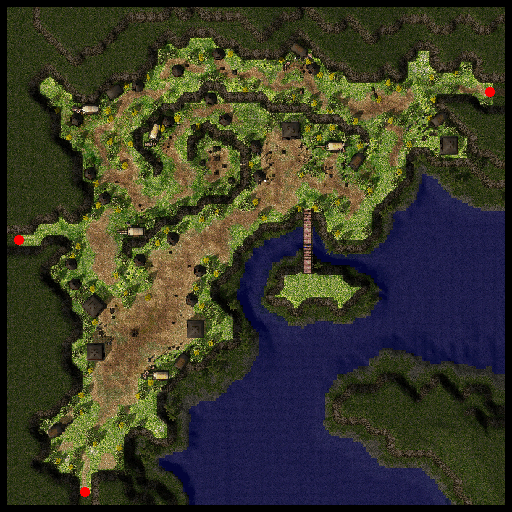 Gypsy Village minimap