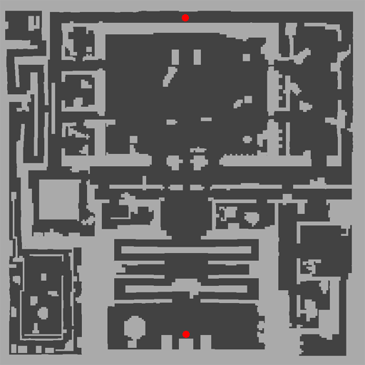 Glast Heim Castle 2F minimap