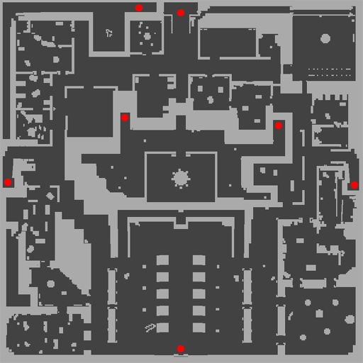 Knights Hall 1F minimap