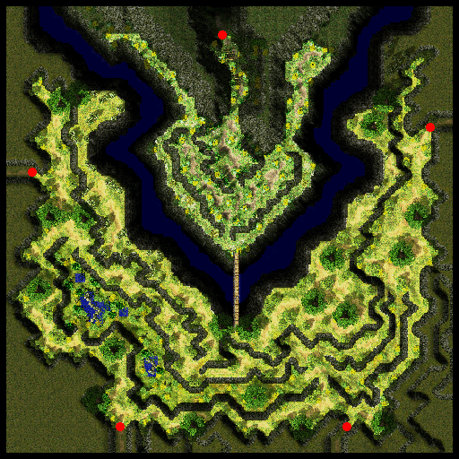 Mt. Mjolnir Southern Foot minimap