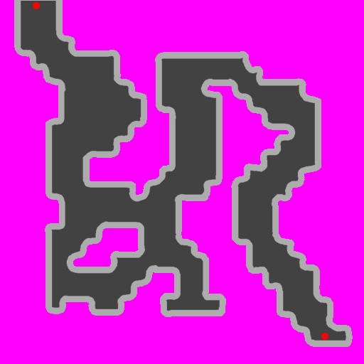 Geffen Orc Underground Cave 2F minimap