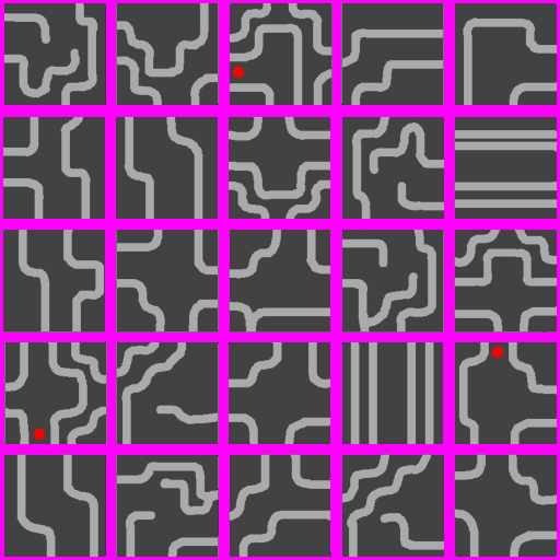 Prontera Labyrinth Forest 1F minimap