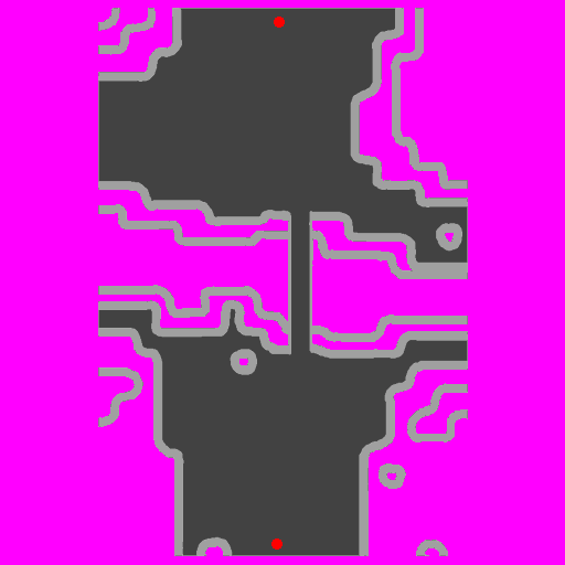 Prontera Labyrinth Forest 2F minimap