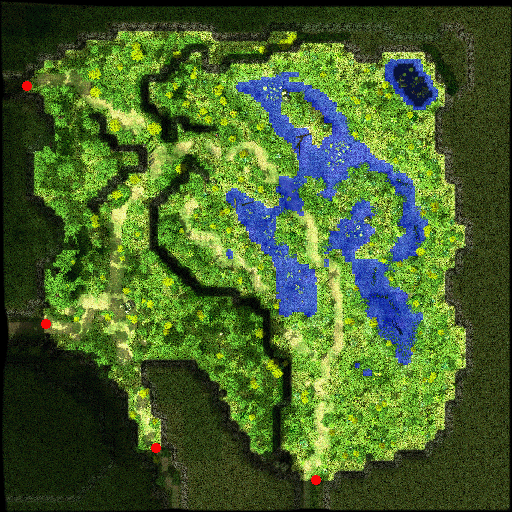 Kalala Swamp in Umbala minimap