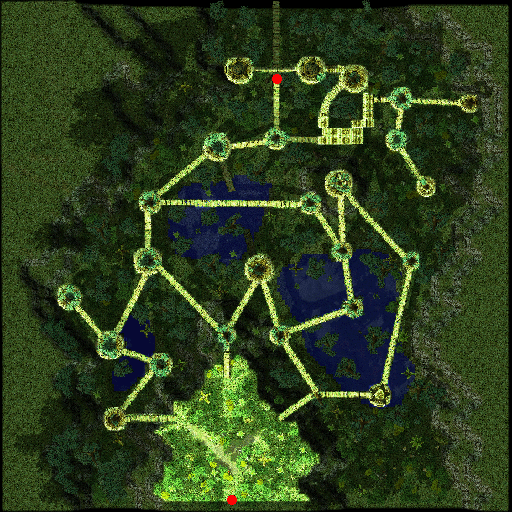 Hoomga Jungle in Umbala minimap
