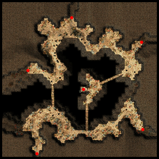 El Mes Gorge minimap