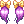 [Costume] Bilateral Short Hair Tail (purple) [Bound] icon